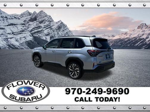 Silver 2026 Subaru Forester Hybrid Touring