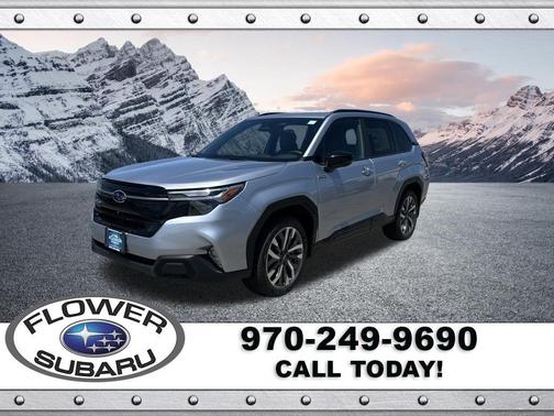 Silver 2026 Subaru Forester Hybrid Touring