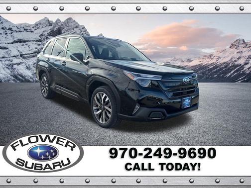 Crystal Black Silica 2026 Subaru Forester Touring SUV