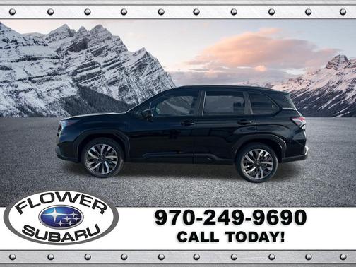 Crystal Black Silica 2026 Subaru Forester Touring