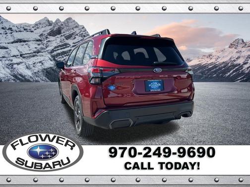 Red 2026 Subaru Forester Limited
