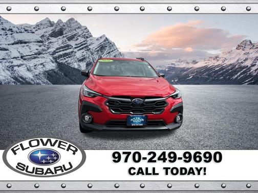 Pure Red 2026 Subaru Crosstrek Hybrid Base