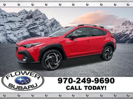 Pure Red 2026 Subaru Crosstrek Hybrid Base