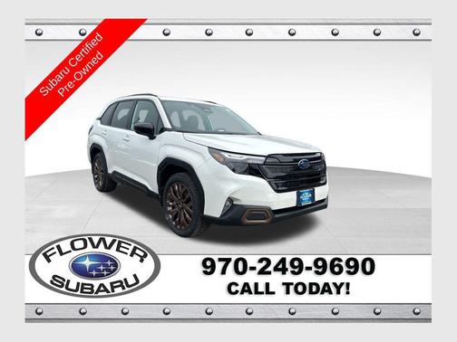 Crystal White Pearl 2026 Subaru Forester Sport