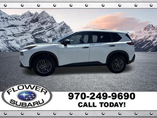 Glacier White 2021 Nissan Rogue S