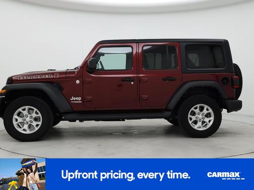 Red 2021 Jeep Wrangler Unlimited Sport