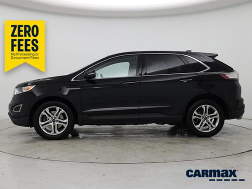 Black 2018 Ford Edge Titanium