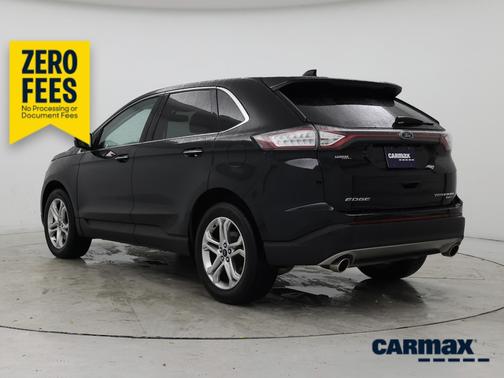 Black 2018 Ford Edge Titanium