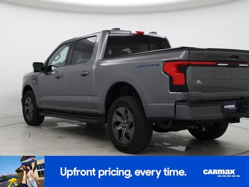 Gray 2024 Ford F-150 Lightning Lariat