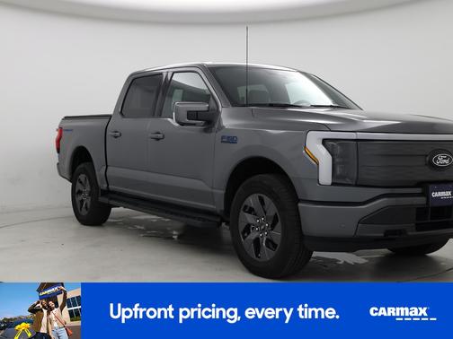 Gray 2024 Ford F-150 Lightning Lariat