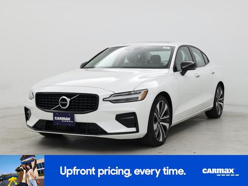 White 2022 Volvo S60 B5 Momentum