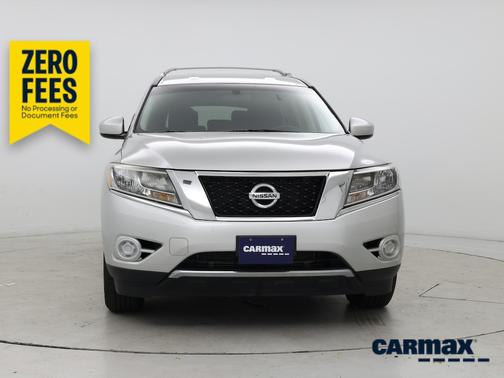 Silver 2015 Nissan Pathfinder Platinum