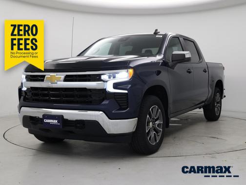 Blue 2022 Chevrolet Silverado 1500 LT