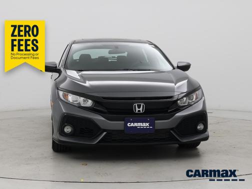 Gray 2018 Honda Civic EX