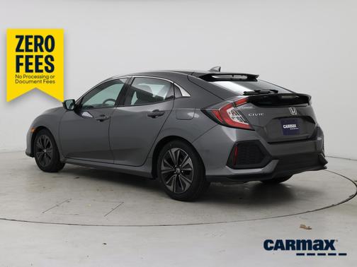 Gray 2018 Honda Civic EX