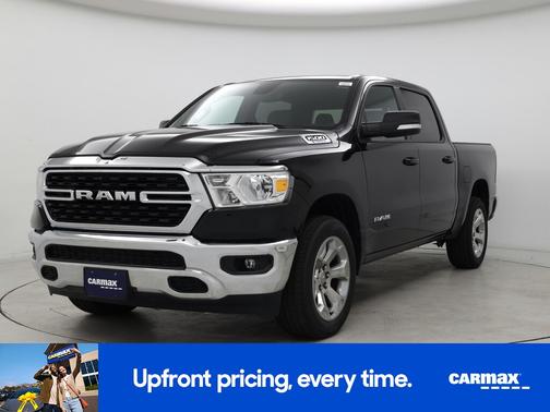Black 2022 RAM 1500 Bighorn