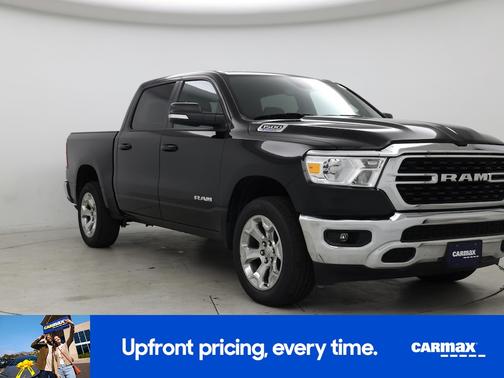 Black 2022 RAM 1500 Bighorn