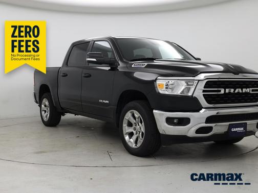 Black 2022 RAM 1500 Bighorn