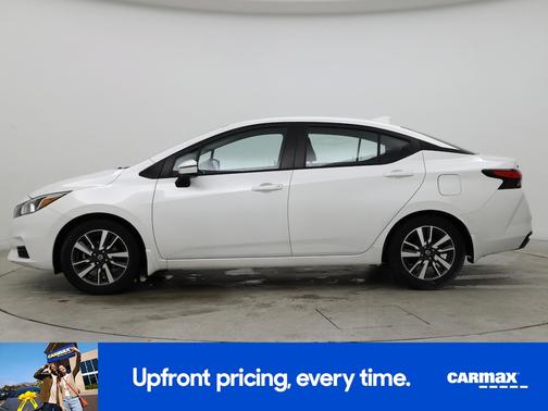 White 2020 Nissan Versa SV