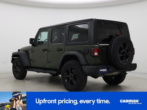 Green 2022 Jeep Wrangler Unlimited Sport Altitude