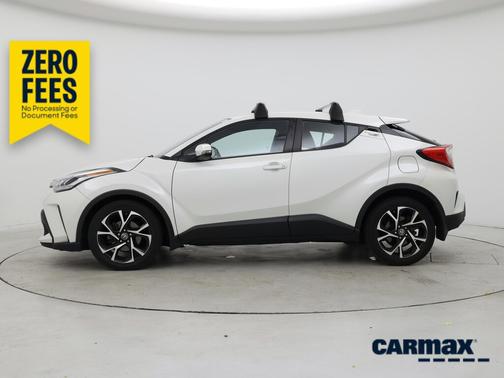 White 2021 Toyota C-HR XLE