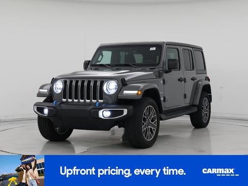 Gray 2023 Jeep Wrangler 4xe Unlimited Sahara