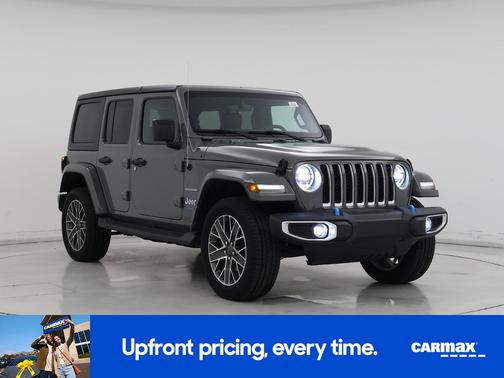 Gray 2023 Jeep Wrangler 4xe Unlimited Sahara