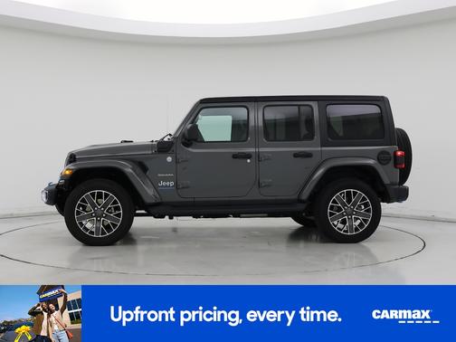 Gray 2023 Jeep Wrangler 4xe Unlimited Sahara