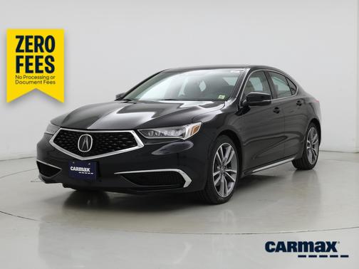 Black 2020 Acura TLX Technology