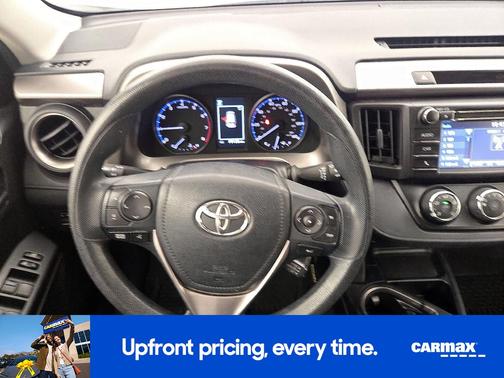 White 2017 Toyota RAV4 LE