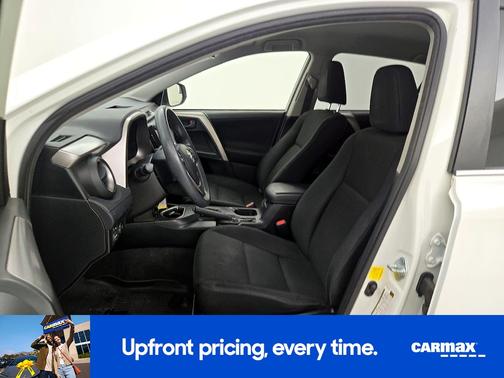 White 2017 Toyota RAV4 LE