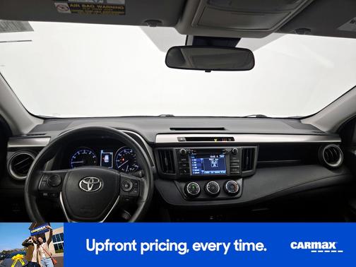 White 2017 Toyota RAV4 LE