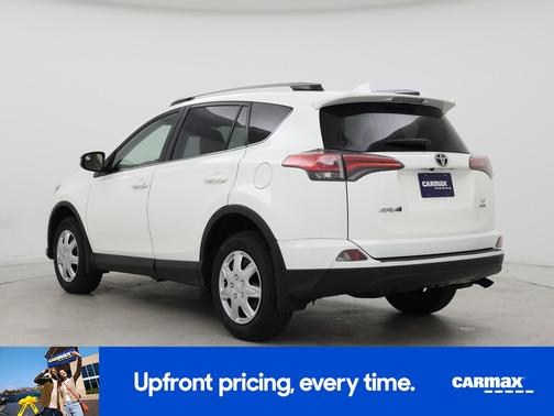 White 2017 Toyota RAV4 LE