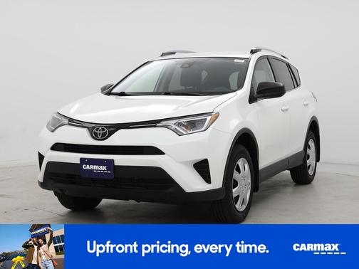 White 2017 Toyota RAV4 LE