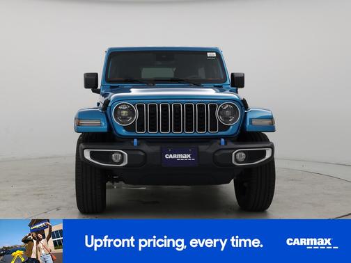 Blue 2024 Jeep Wrangler 4xe Sahara