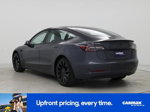 Gray 2023 Tesla Model 3 Performance