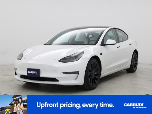 White 2023 Tesla Model 3 Performance