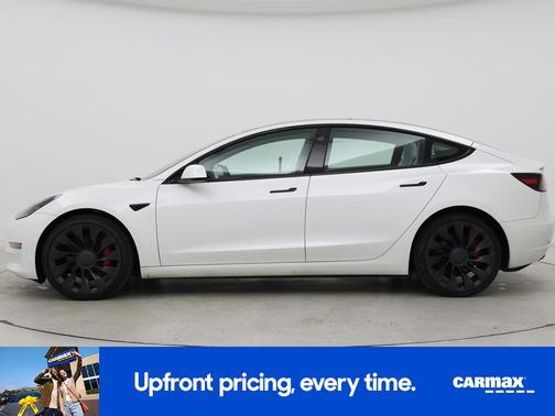 White 2023 Tesla Model 3 Performance
