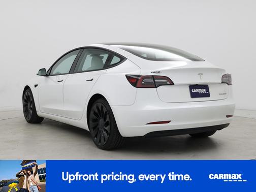 White 2023 Tesla Model 3 Performance