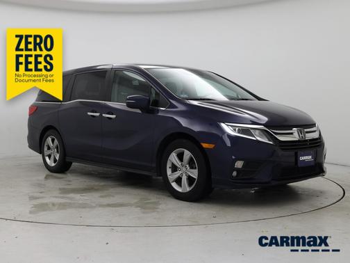 Blue 2019 Honda Odyssey EX-L