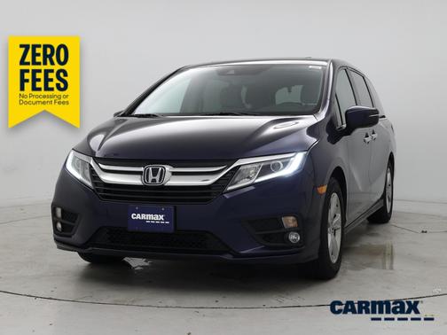 Blue 2019 Honda Odyssey EX-L