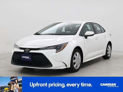 White 2021 Toyota Corolla LE