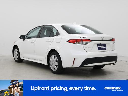 White 2021 Toyota Corolla LE