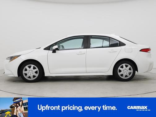 White 2021 Toyota Corolla LE