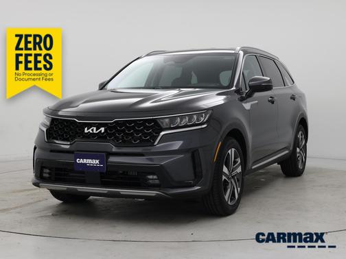 Gray 2023 Kia Sorento Hybrid EX