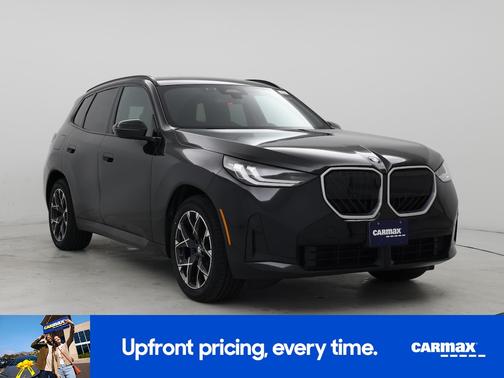 Black 2025 BMW X3 xDrive30