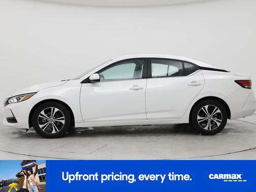 White 2023 Nissan Sentra SV