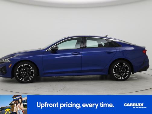 Blue 2021 Kia K5 GT-Line