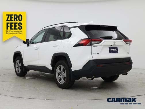White 2022 Toyota RAV4 XLE