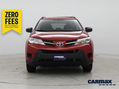 Red 2014 Toyota RAV4 LE